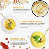 Modus Kit 6 Conjunto Jogo De Talheres Inox Utensílio Cozinha