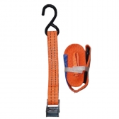 Cinta Catraca 4,5 metros 500kg Carga Amaração Gancho Aço