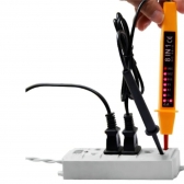 Caneta Medidora Tensão 3 em 1 110v 150v 220v 300v 380v 500v Ac/dc,Testador de tensão de automóvel, detector de luz de te