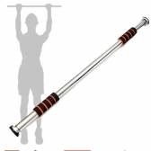 Barra Fixa Porta Exercício Crossfit Treino Musculação Barra Ajustável Porta 62cm 92cm GT369