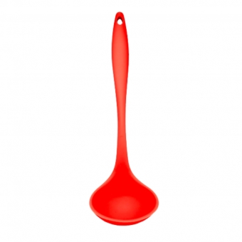 Concha De Feijão Em Silicone 28,6 Cm Grande Reforçado Cozinha Cor Vermelho