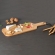 Tábua De Corte De Madeira 37x15cm Multiuso Tábua De Cozinha Para Cortar Alimentos Queijos e petiscos