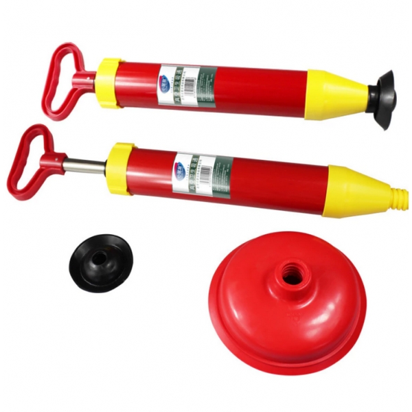 Desentupidor Manual De Pia Vaso Ralo Cano Esgoto Tipo Bomba Sucção 150mm Alta Pressão BC-08