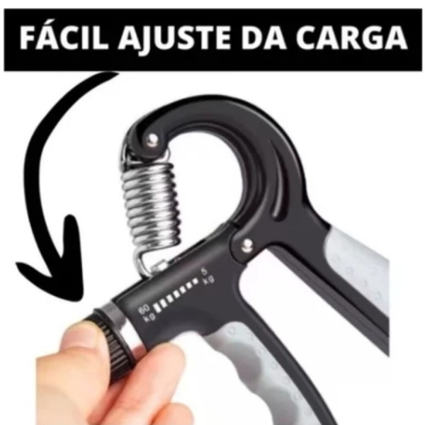 Hand Grip Mola Com Ajuste 5kg A 60kg Fisioterapia