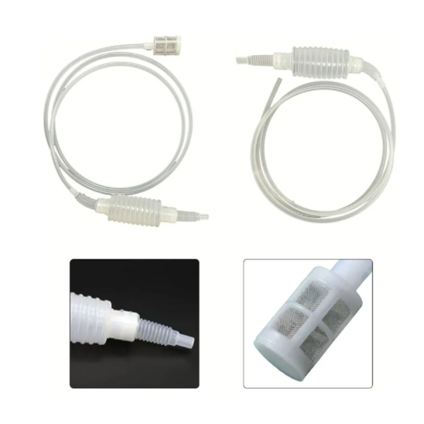 Bomba de Sucção Manual para Transferência Gasolina, Água, Óleo e Etanol - Fácil de Usar