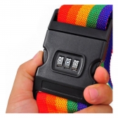 Kit 02 Cintas De Proteção Mala De Viagem C/Segredo/Codigo