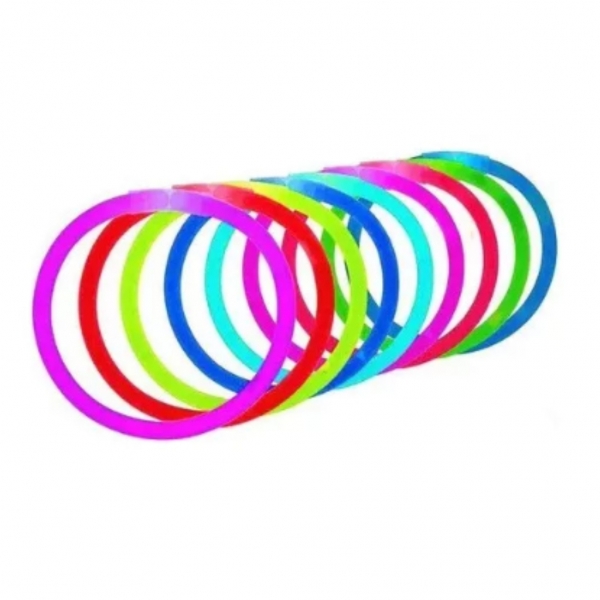 Tubo Pulseira Neon 100 Unidades Festa Aniversário