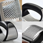 Espremedor Amassador Triturador De Alho Inox Manual Cozinha Garlic Press