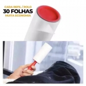Kit Rolo Adesivo para Pelos com 2 Refis Removedor de Pelos