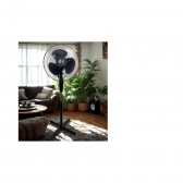 Ventilador de Coluna Silencioso Pedestal Grande 3 Vel. 110v