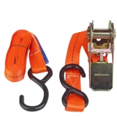 Cinta Catraca 4,5 metros 500kg Carga Amaração Gancho Aço