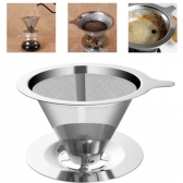 Filtro Coador De Café Inox 102 - Peneira Aço Reutilizável Sem Uso De Papel