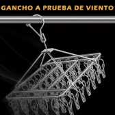 Varal 20 Prendedores Roupa Bebe Calcinha Cueca Dobrável Inox