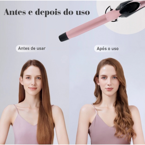 MODELADOR DE CACHOS BABY LISS ELETRICO AQUECIMENTO RAPIDO