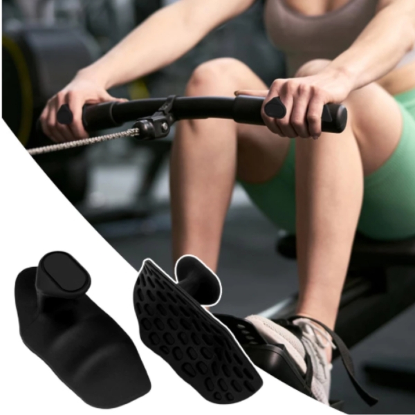 Par De Punhos De Treino De Silicone Para Homens E Mulheres , Antiderrapantes , Sem Dedos , Luvas De Ginástica