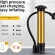 Mini Bomba Dourado de Ar Manual Bicicleta Portátil