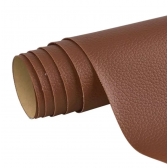 Reparo Para Couro Marrom Ranhura Sintético Auto Adesivo 20Cmx30Cm
