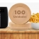 Kit 100 Pçs Forma De Airfryer Descartável Redondo Antiaderente