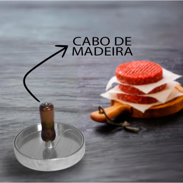 Forma Modelador De Fazer Hambúrguer Caseiro Fácil E Rápido