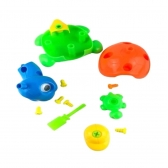 Tartaruga Didática Plástico Brinquedo Desmonta Colorido Exclusivo