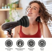 Difusor De Ar para Secador Em Silicone Adaptador Definidor de Cachos Retrátil Universal