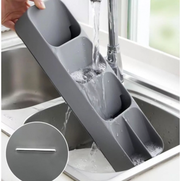 Porta Talheres Gaveta Organizador Separador Cozinha Colher Garfo Faca Divisoria Pratico Casa