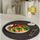 Jogo Americano Sousplat Redondo Jantar Mesa Posta 4 UNIDADES 38cm