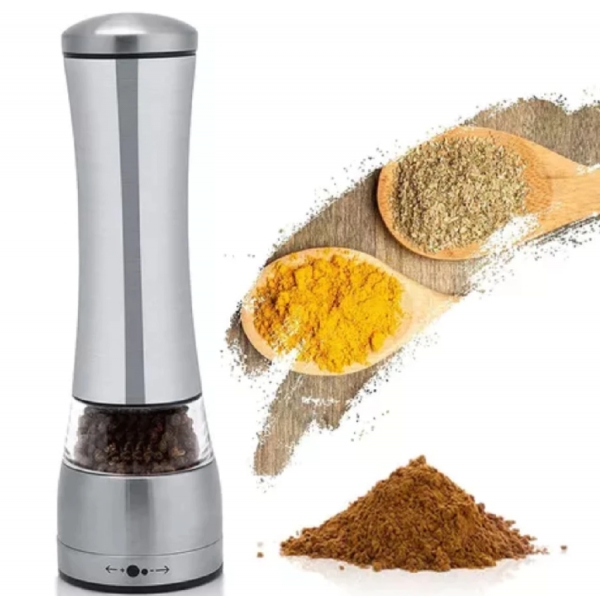 Moedor de Pimenta Sal Temperos Aço Inox Manual