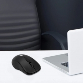 Mouse Sem Fio Office 5+ Preto Alta Qualidade 015-0080 Preto