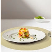 Jogo Americano Sousplat Redondo Jantar Mesa Posta 4 UNIDADES 38cm