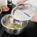 Ralador 4 em 1 Fatiador Bacia Legumes Queijo Tigela 26cm Cozinha saladeira aço inoxidavel inox