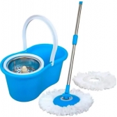 MOP INOX Giratorio (13 LITROS GRANDE) CABO FLEXIVEL SUPER ABSORVENTE Envio Aleatorio