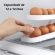Porta Ovos De 2 Andares Dispenser Automático De Ovos Para Refrigerador Rolling Egg Holder