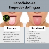 Limpador Raspador De Língua 100% Cobre Puro Ayurveda - Modelo Premium