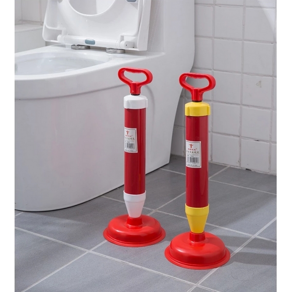 Desentupidor Manual De Pia Vaso Ralo Cano Esgoto Tipo Bomba Sucção 150mm Alta Pressão BC-08