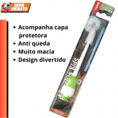 Kit Escova De Dente Macia Infantil Pacote 12 Unidades