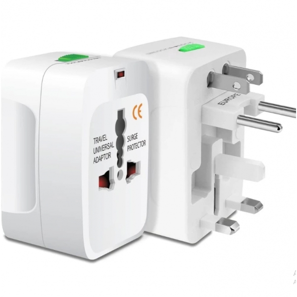Adaptador De Tomada De Viagem Conversor De Plugue Mundial Universal Internacional