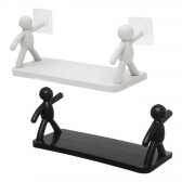 Porta Shampoo Boneco Prateleira Bob Retangular Plástico