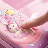 Estojo De Lápis Infantil Com Desenho De Unicórnio