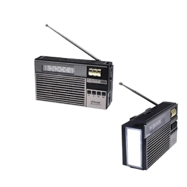 Rádio Retrô Vintage Portátil A Pilha E Tomada Am Fm Sw Pendrive Com Sd Usb