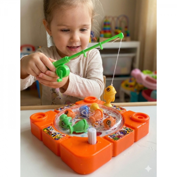 Brinquedo Infantil Pescaria Pega Peixe Pesca Maluca