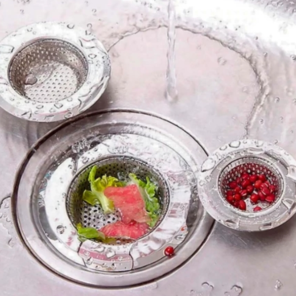 Ralo para Pia Prime Aço Inox com Borda Cozinha Ralinho - 5,4cm