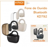 Fone de Ouvido Sem fio Bluetooth TWS Bateria de Longa Duração Kaidi KD-792