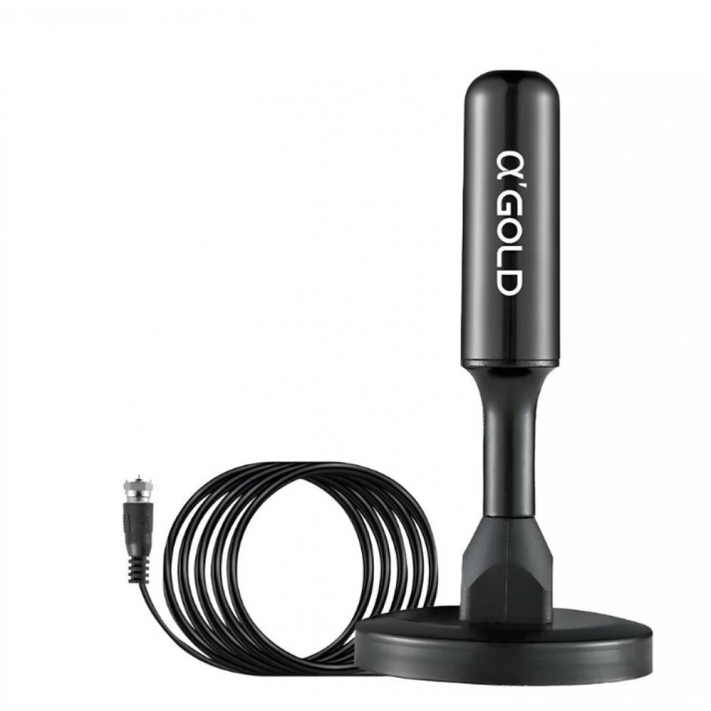 Antena TV Digital HDTV Com Cabo 3m