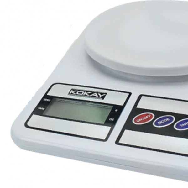 Balança De Cozinha Digital - Até 10kg- Com Pilha.