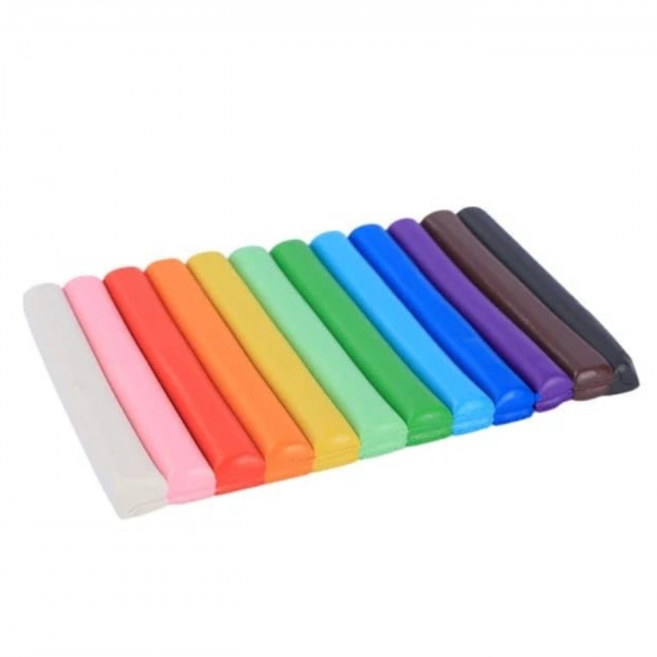 Massa De Modelar Para Crianças, 12 Barras De Massa Coloridas