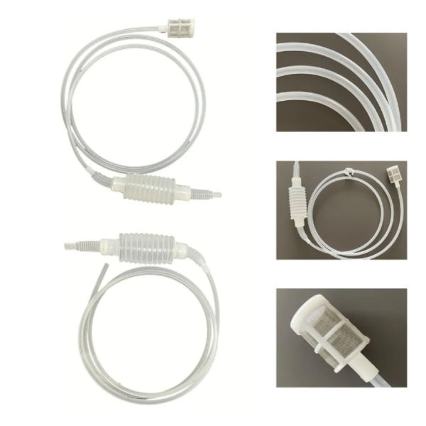 Bomba de Sucção Manual para Transferência Gasolina, Água, Óleo e Etanol - Fácil de Usar