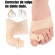 Par de Corretor Protetor de Joanete Terapia Magnética Alívio de Dores nos Pés e Dedão