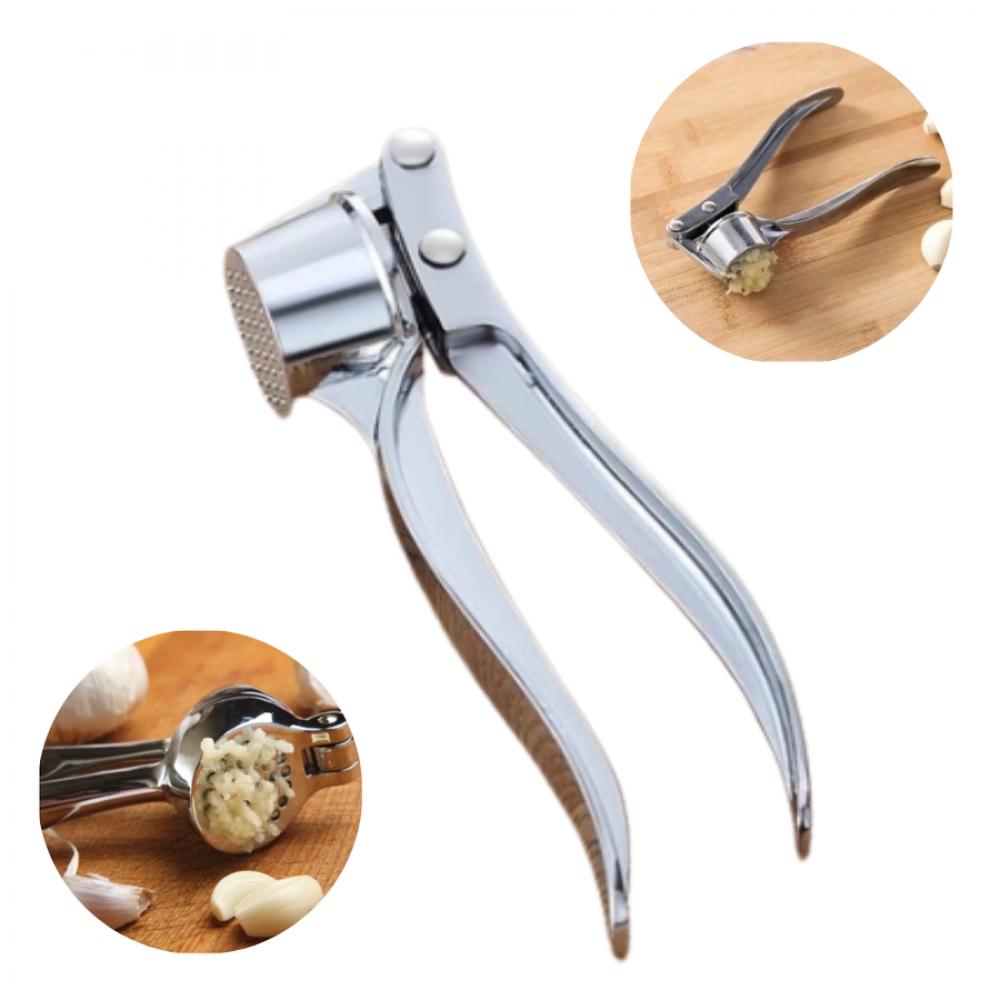 Espremedor De Alho Aço Inox Utensilio De Cozinha Multiuso Universal Super Resistente Tempero