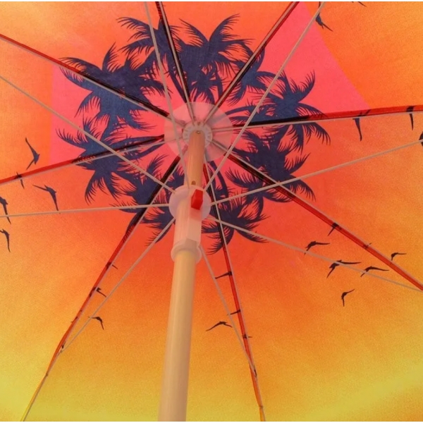 Guarda Sol Praia Verão Pesca Estampas Sortidas 1,90 x 1,80